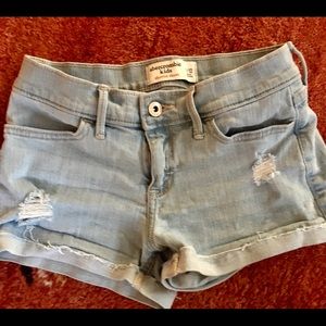 Abercrombie shorts girls size 11/12